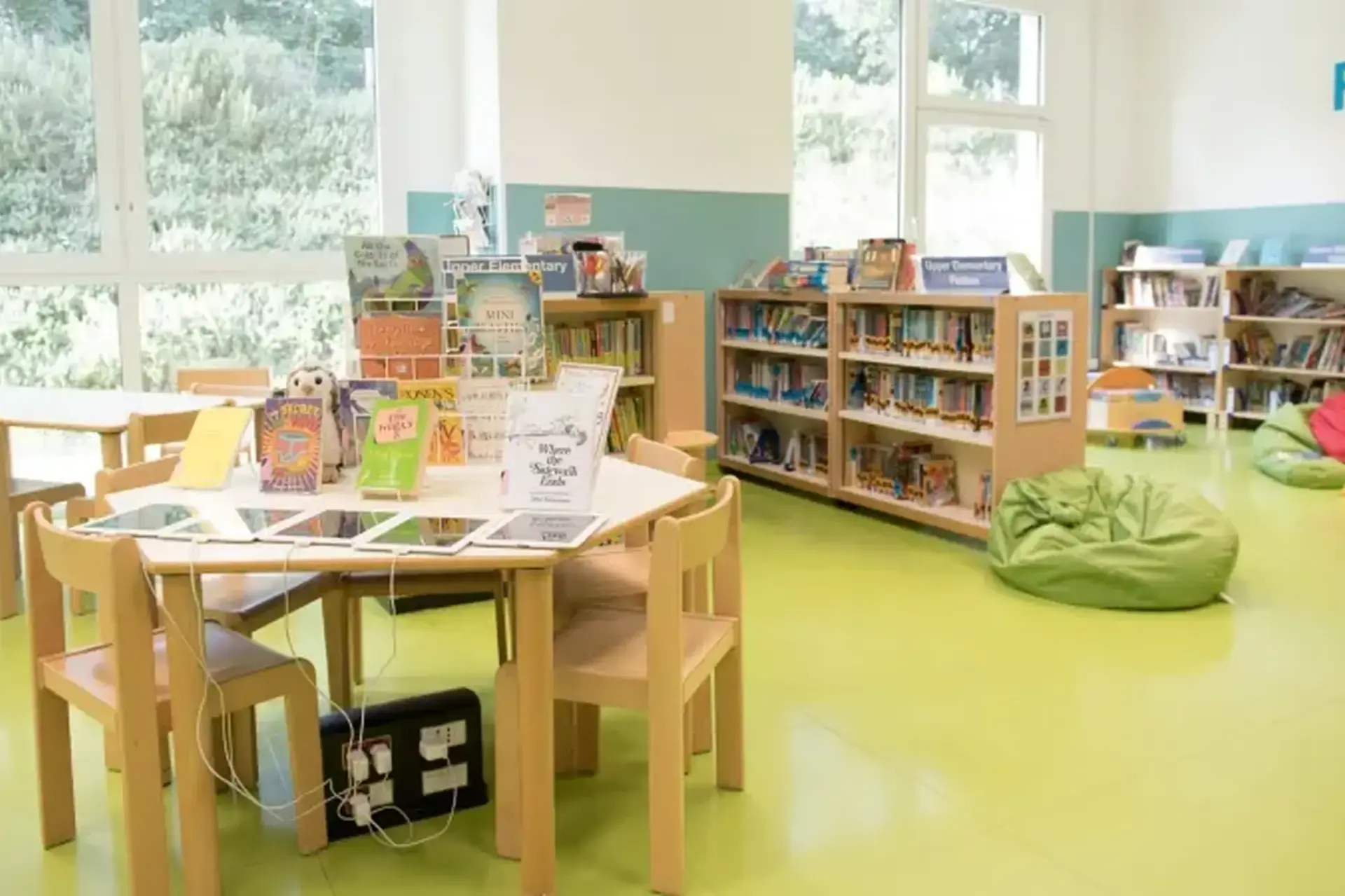 The Early Years and Elementary library is at the centre of learning in the Primary Years Programme