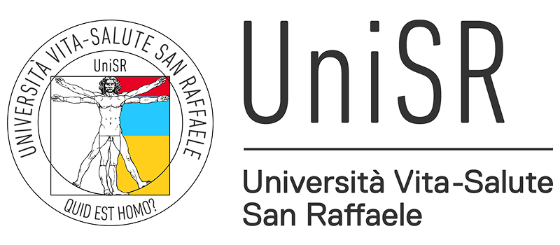 Università Vita-Salute San Raffaele (UniSR) logo.
